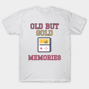 Old but gold memories gamer tetris 90s T-Shirt